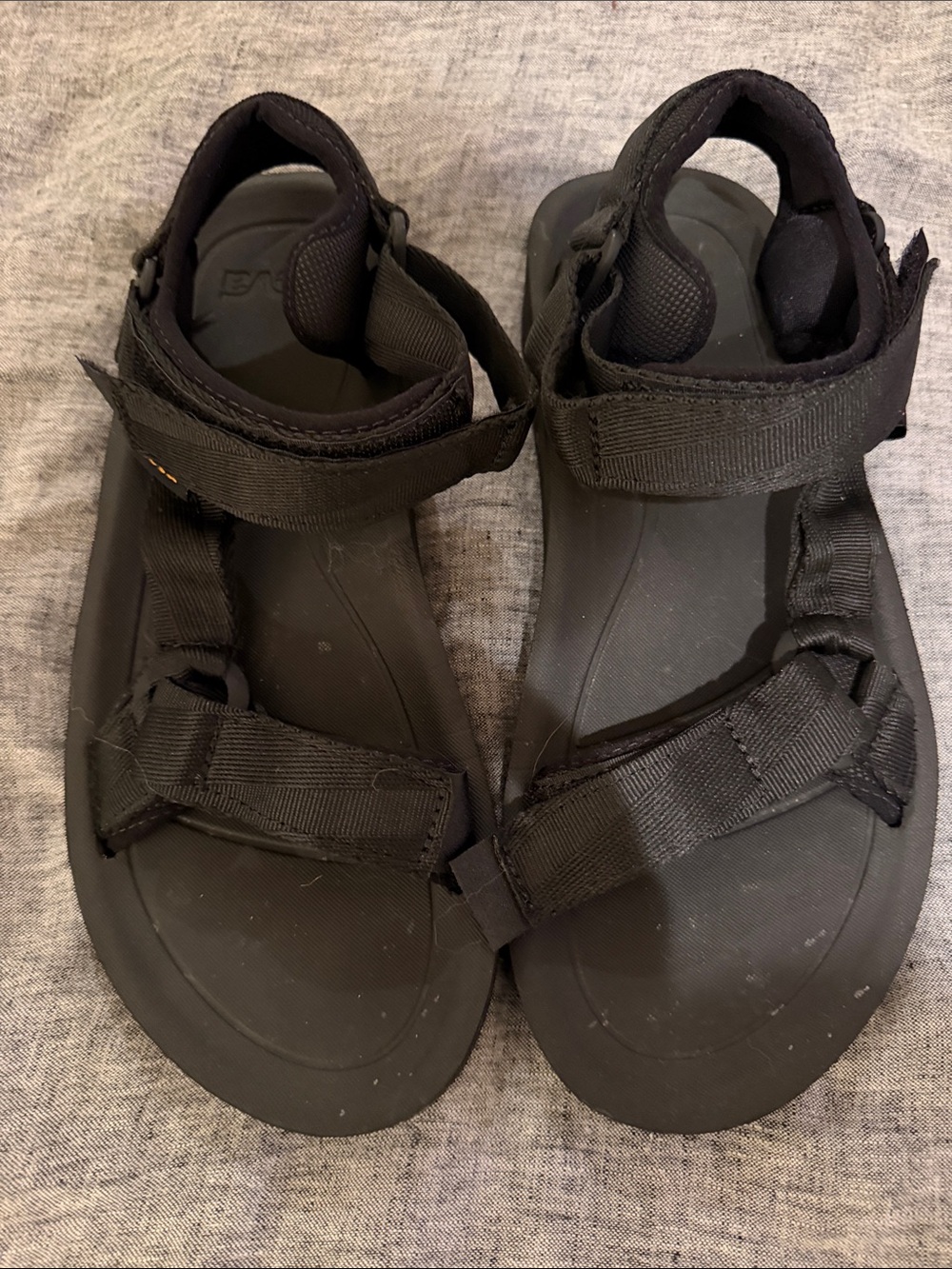 Teva Hurricane XLT2 Men's Sandals Black Size 9 Like New Outdoor Sport